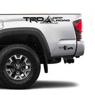TRD Off Road TOYOTA Mountain Decals Stickers for Tacoma Tundra 4Runner Hilux side